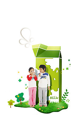 전신 PSD 나무 식물 편집 편집이미지 라이프스타일 응시 어린이라이프 음료 어린이 사랑 서기 들기 사람 동양인 소녀 소년 잔디 두명 라이프 컵 한국인 우유 마시기 풀 만족 어린이만 이미지편집 우유갑 식기 시선 여자 남자 감정 모션 유제품 인종 생활 파일형식