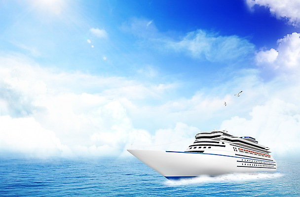 PSD 구름 편집 편집이미지 교통수단 파도 바다 수상교통 갈매기 조류 하늘 풍경 해변 사람없음 3D 유람선 선박 이미지편집 편집3D 자연요소 동물 교통 배_교통 디지털합성 파일형식