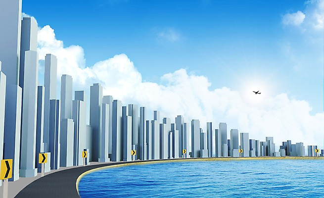 PSD 구름 편집 편집이미지 도로 길 교통수단 표시 하늘 거리 비행기 빌딩 사람없음 건물 강 3D 팻말 이미지편집 편집3D 자연요소 건축물 교통 항공교통 교통시설 대중교통 프레임 디지털합성 파일형식