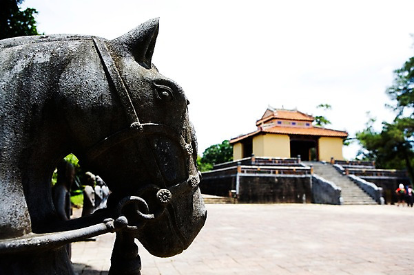 포토 JPG 주간 나무 식물 동물 해외풍경 해외 건축물 건축 아시아 조각 자연 풍경 사람없음 야외 아웃포커스 동상 조각상 계단 동남아시아 말_동물 베트남 후에 조각_조소 국내포토 자연요소 나라 포유류 촬영기법 조형물 생태계 기념물 조소 파일형식