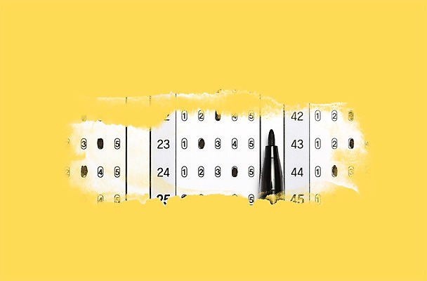 PSD 편집 편집이미지 사람없음 필기구 수능 입시 합격 합성 답안지 합격기원 컴퓨터용사인펜 OMR카드 마킹 이미지편집 문구용품 학습 시험 사인펜 파일형식