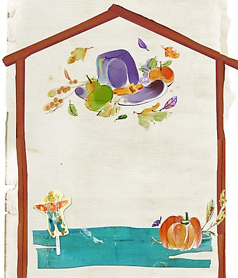 PSD 식물 계절 백그라운드 낙엽 잎 채소 과일 일러스트 호박 곡류 풍경 사람없음 농사 추수 벼 가을 농촌 시골 허수아비 가을배경 국내일러스트 농업 파일형식 가을_계절