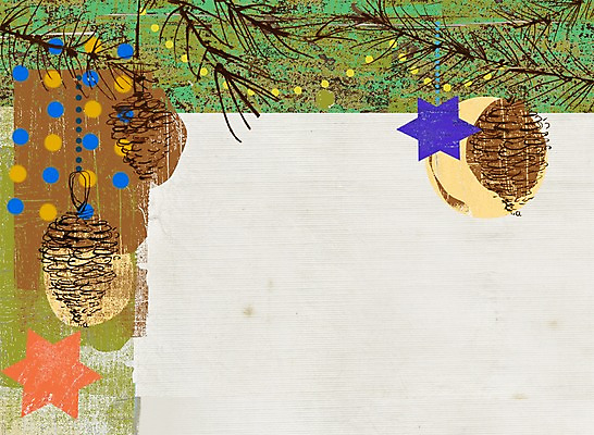 PSD 나무 식물 계절 기념일 백그라운드 크리스마스장식 크리스마스 겨울 일러스트 풍경 사람없음 장식 솔 소나무 솔방울 모빌 겨울배경 국내일러스트 이벤트 아기용품 파일형식