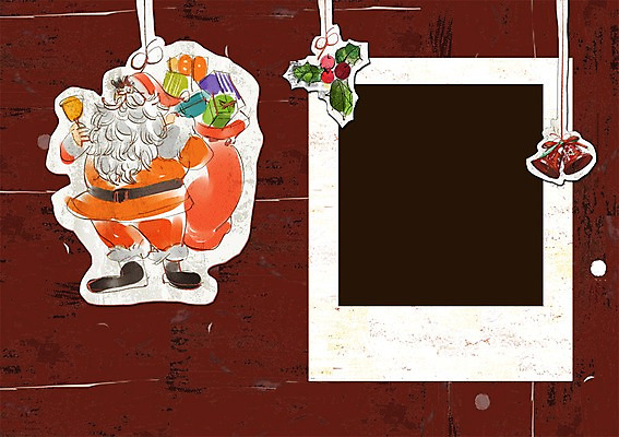 PSD 계절 기념일 남자 백그라운드 크리스마스장식 크리스마스 겨울 일러스트 한명 풍경 성인 장식 산타클로스 남자만 남자한명만 성인남자만 성인만 겨울배경 국내일러스트 1 사람 이벤트 파일형식