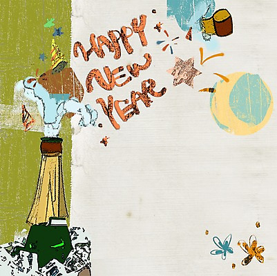 PSD 계절 백그라운드 겨울 일러스트 새해 주류 풍경 사람없음 새해인사 병 샴페인 해피뉴이어 샴페인병 겨울배경 국내일러스트 식기 음료 술병 인사 파일형식