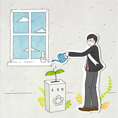 전신 식물 남자 화분 캠페인 잎 일러스트 창문 나뭇잎 한명 서기 미소 웃음 사람 성인 새싹 물뿌리개 사회 투표 선거 민주주의 사회이슈 물주기 투표함 선거일 남자만 남자한명만 성인남자만 성인만 국내일러스트 AI파일 1 컨셉 모션 표정 공동체 파일형식 벡터