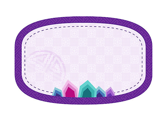 한국전통 전통 문양 백그라운드 스티커 무늬 패턴 일러스트 산 안내 프레임 틀 사람없음 전통무늬 전통문양 꼬리표 라벨 알림 전통프레임 국내일러스트 AI파일 한국 파일형식 벡터