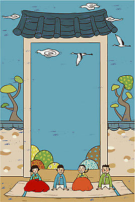 전신 나무 식물 동물 한국문화 한국전통 전통 여자 남자 전통문화 문화 백그라운드 일러스트 조류 출입구 기와 사람 앉기 여러명 문 학 인사 절 전통의상 한복 즐거움 과거 국내일러스트 AI파일 동양문화 감정 다수 컨셉 모션 한국 예절 파일형식 벡터