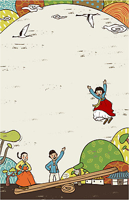 전신 나무 식물 동물 한국문화 한국전통 전통 여자 남자 전통문화 문화 백그라운드 일러스트 조류 주택 초가집 서기 사람 세명 달리기 점프 전통놀이 학 판넬 널 전통의상 한복 즐거움 과거 널뛰기 국내일러스트 AI파일 동양문화 감정 컨셉 모션 놀이 한옥 한국 건물 파일형식 벡터