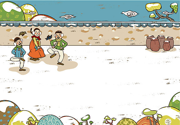 전신 나무 식물 한국문화 한국전통 전통 계절 여자 남자 전통문화 문화 백그라운드 겨울 일러스트 서기 사람 세명 담장 전통놀이 항아리 전통의상 한복 즐거움 과거 제기_놀이 제기차기 겨울배경 국내일러스트 AI파일 동양문화 감정 컨셉 모션 놀이 한국 놀이용품 도자기 파일형식 벡터