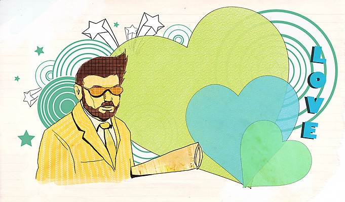 PSD 배너 남자 별 백그라운드 일러스트 안내 프레임 사랑 틀 한명 사람 상반신 성인 하트 빈티지 알림 퓨전 팝아트 하트백그라운드 남자만 남자한명만 성인남자만 성인만 국내일러스트 자연요소 모양 1 감정 컨셉 그림 파일형식