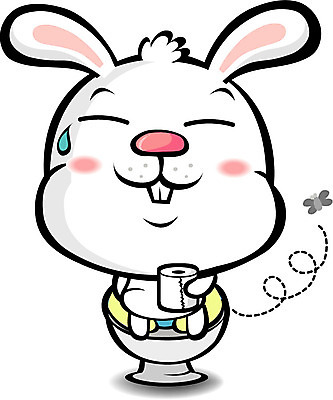 EPS 동물 척추동물 캐릭터 한마리 전통 육지동물 동물캐릭터 일러스트 포유류 한국 애니멀프린트 사람없음 십이지신 운세 토끼띠 토끼 화장지 토끼캐릭터 화장실 변기 일러캐릭터 1 아시아 반려동물 파일형식 벡터