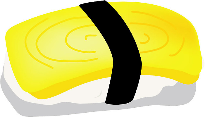 EPS 음식 외국문화 일본문화 일러스트 사람없음 계란 초밥 계란말이 김계란말이 김계란말이초밥 일본음식 국내일러스트 동양문화 문화 알 계란요리 파일형식 벡터