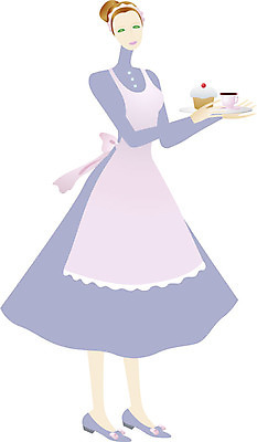 EPS 직업 웰빙 여자 일러스트 한명 사람 20대 성인 서비스업 웨이트리스 종업원 메이드 여자만 여자한명만 성인여자만 청년만 청년여자만 성인한명만 청년여자한명만 성인여자한명만 성인만 국내일러스트 1 산업 청년 파일형식 벡터