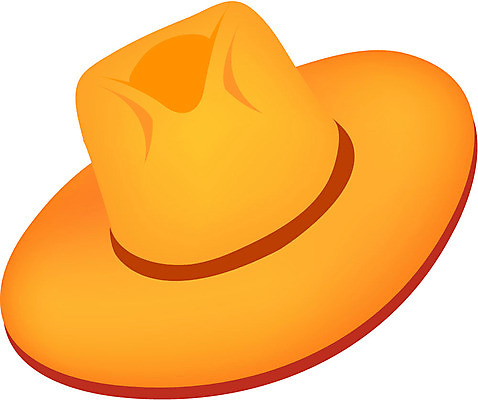 EPS 모자 잡화 옷 남자 일러스트 사람없음 중절모 카우보이모자 남자만 국내일러스트 모자_잡화 사람 파일형식 벡터