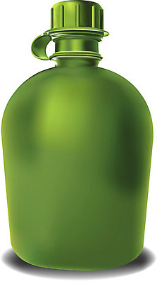 EPS 일러스트 군대 사람없음 군인 물통 물병 군용 전쟁 군수품 반합 수통 휴대식기 국내일러스트 직업 식기 캠핑도구 휴대용 국군 파일형식 벡터