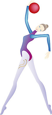 EPS 직업 여자 스포츠 일러스트 공 운동선수 한명 사람 20대 성인 체조선수 체조 마루운동 여자만 여자한명만 성인여자만 청년만 청년여자만 성인한명만 청년여자한명만 성인여자한명만 성인만 국내일러스트 1 청년 운동 파일형식 벡터