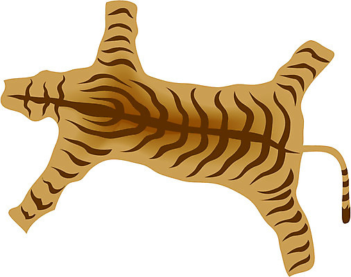 EPS 클립아트 동물 척추동물 육지동물 야생동물 일러스트 포유류 사람없음 십이지신 운세 호랑이 가죽 맹수 호피 국내일러스트 무늬 파일형식 벡터