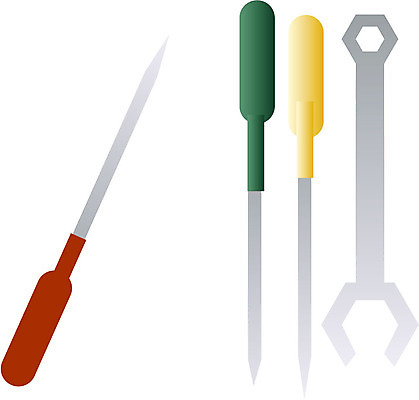 EPS 클립아트 일러스트 사람없음 도구 공구 스패너 드라이버 오브젝트 송곳 국내일러스트 파일형식 벡터