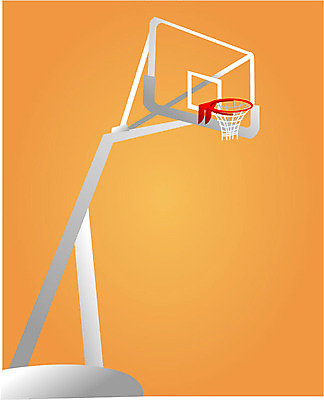 EPS 클립아트 스포츠용품 스포츠 일러스트 농구 운동 구기 골대 농구대 골포스트 국내일러스트 건강 오브젝트 파일형식 벡터