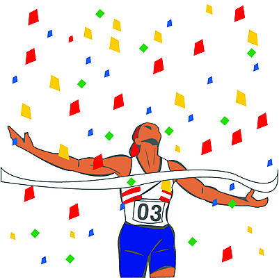 EPS 클립아트 남자 스포츠 올림픽 일러스트 하계올림픽 한명 사람 20대 성인 달리기 운동 육상스포츠 꽃가루 마라톤 골인 결승점 마라톤선수 남자만 남자한명만 성인남자만 청년만 청년남자만 청년남자한명만 성인한명만 성인남자한명만 성인만 국내일러스트 1 모션 건강 경기 청년 가루 육상선수 결승 파일형식 벡터