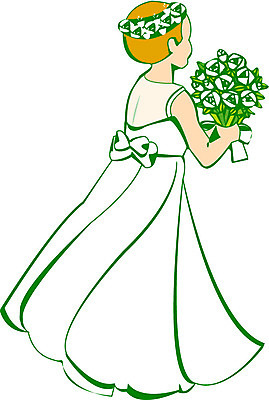 EPS 클립아트 드레스 여자 꽃 초등학생 어린이 부케 결혼 일러스트 한명 사람 소녀 들러리 화동 여자만 여자한명만 어린이만 소녀만 소녀한명만 국내일러스트 식물 1 학생 옷 꽃다발 이벤트 하객 파일형식 벡터