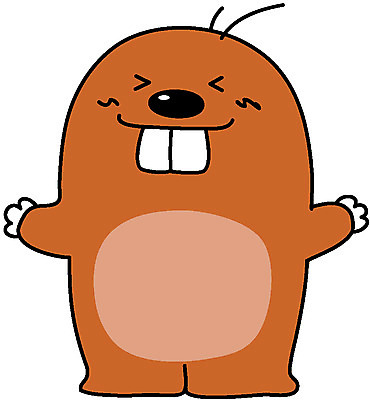 EPS 클립아트 동물 척추동물 캐릭터 육지동물 야생동물 일러스트 포유류 사람없음 치아 두더지 앞니 일러캐릭터 소화기관 파일형식 벡터