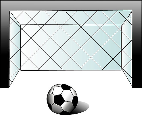 EPS 클립아트 스포츠용품 스포츠 일러스트 축구공 공 사람없음 운동 구기 축구 골대 축구골대 골포스트 월드싸커 국내일러스트 축구용품 건강 오브젝트 파일형식 벡터