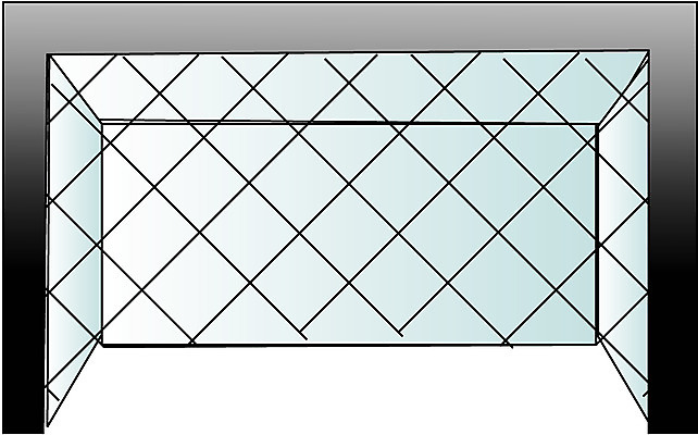 EPS 스포츠용품 스포츠 일러스트 사람없음 운동 축구 골대 축구골대 골포스트 월드싸커 국내일러스트 건강 구기 오브젝트 파일형식 벡터