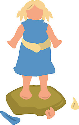 EPS 여자 인형 일러스트 놀이 미술 사람없음 장난감 만들기 점토 찰흙인형 여자만 국내일러스트 모션 문화예술 사람 파일형식 벡터