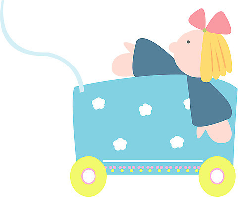 EPS 인형 생활용품 일러스트 학교 놀이 사람없음 장난감 유치원 오브젝트 유모차 인형놀이 아기인형 국내일러스트 교육 아기용품 파일형식 벡터