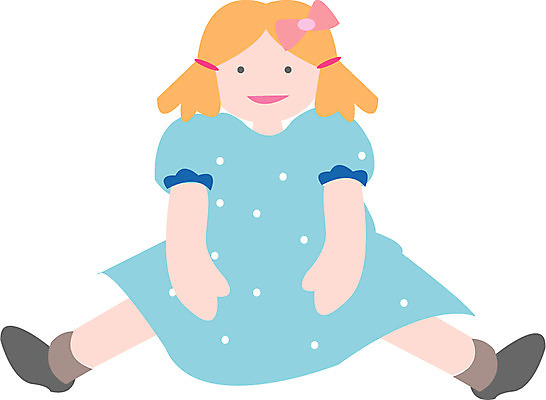 EPS 직업 학생 여자 초등학생 어린이 인형 일러스트 학교 놀이 한명 사람 소녀 사람없음 장난감 유치원 오브젝트 인형놀이 아기인형 여자만 여자한명만 어린이만 소녀만 소녀한명만 국내일러스트 1 교육 파일형식 벡터