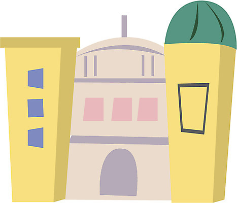 EPS 클립아트 시설물 건축물 현대건축 건축 종교 일러스트 종교건축 종교시설 사람없음 건물 성당 교회 천주교 돔 돔양식 국내일러스트 시설 파일형식 벡터