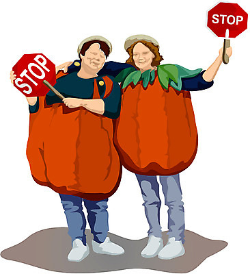 EPS 클립아트 옷 여자 기념일 일러스트 호박 사람 이벤트 두명 친구 축제 할로윈 호박의상 여자만 국내일러스트 채소 관계 파일형식 벡터