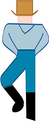 EPS 클립아트 남자 인형 포즈 일러스트 한명 사람 장난감 춤 아기 카우보이 오브젝트 남자만 남자한명만 아기만 남자아기만 남자아기한명만 국내일러스트 1 문화예술 파일형식 벡터