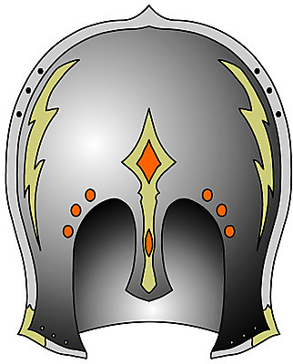 EPS 잡화 무기 일러스트 사람없음 오브젝트 전쟁 전사 머리보호 쇠모자 국내일러스트 투구모자 모자_잡화 보호장비 파일형식 벡터