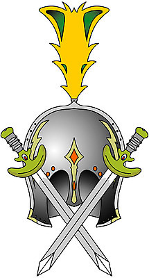 EPS 잡화 무기 일러스트 사람없음 칼 오브젝트 전쟁 전사 머리보호 쇠모자 국내일러스트 투구모자 모자_잡화 보호장비 파일형식 벡터