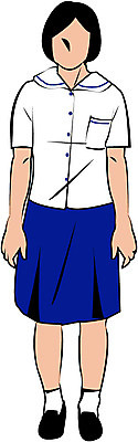 EPS 클립아트 직업 학생 옷 여학생 여자 교육 교복 일러스트 학교 청소년 한명 사람 10대 하복 여자만 여자한명만 십대만 십대여자만 십대여자한명만 국내일러스트 1 여름옷 파일형식 벡터