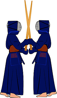 EPS 클립아트 남자 스포츠 포즈 일러스트 서기 사람 성인 두명 레포츠 운동 무도 검도 죽도 호구 남자만 성인남자만 성인만 국내일러스트 모션 레저 건강 격투기 보호장비 검도용품 파일형식 벡터