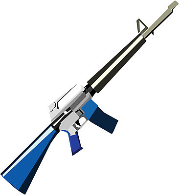 EPS 클립아트 무기 일러스트 사람없음 총 오브젝트 전쟁 소총 국내일러스트 파일형식 벡터