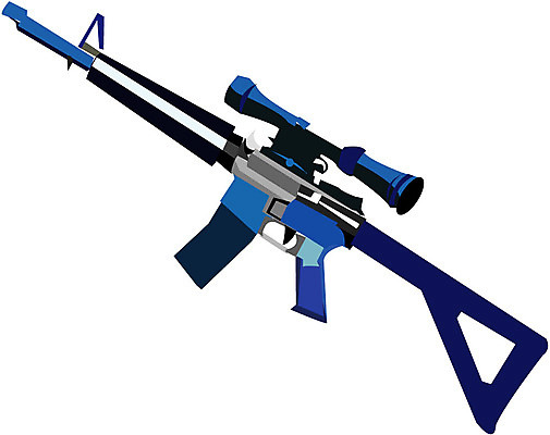 EPS 클립아트 무기 일러스트 사람없음 총 오브젝트 전쟁 소총 국내일러스트 파일형식 벡터