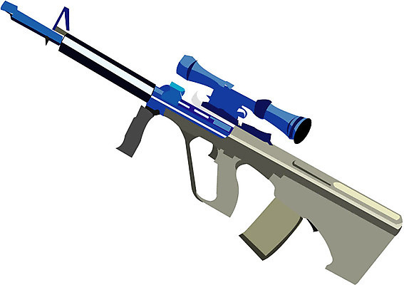 EPS 클립아트 무기 일러스트 사람없음 총 오브젝트 전쟁 소총 국내일러스트 파일형식 벡터