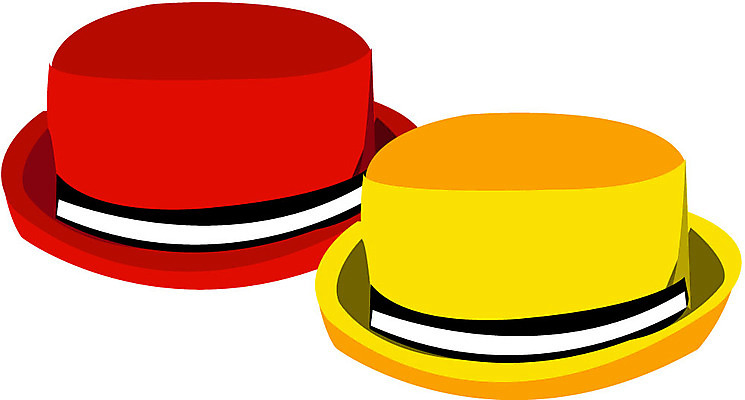 EPS 모자 잡화 일러스트 사람없음 아기용품 중절모 오브젝트 클로슈 아기모자 국내일러스트 모자_잡화 파일형식 벡터