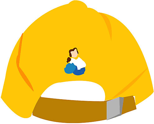 EPS 모자 잡화 일러스트 사람없음 아기용품 오브젝트 야구모자 아기모자 국내일러스트 모자_잡화 야구용품 파일형식 벡터