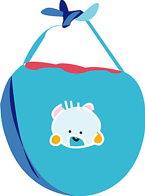 EPS 잡화 가방 일러스트 사람없음 아기용품 오브젝트 기저귀가방 보조가방 아기가방 국내일러스트 파일형식 벡터