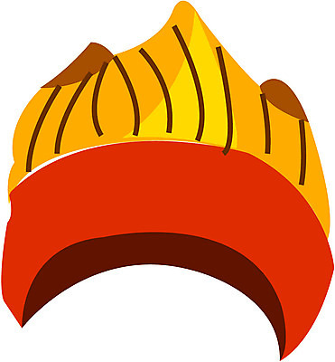 EPS 모자 잡화 일러스트 털모자 사람없음 아기용품 오브젝트 아기모자 국내일러스트 모자_잡화 파일형식 벡터