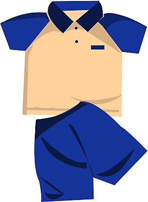 EPS 옷 일러스트 사람없음 운동복 아기용품 오브젝트 유아복 땀복 여름옷 국내일러스트 파일형식 벡터 여름_계절