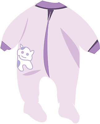 EPS 옷 일러스트 사람없음 아기용품 오브젝트 유아복 신생아옷 국내일러스트 파일형식 벡터