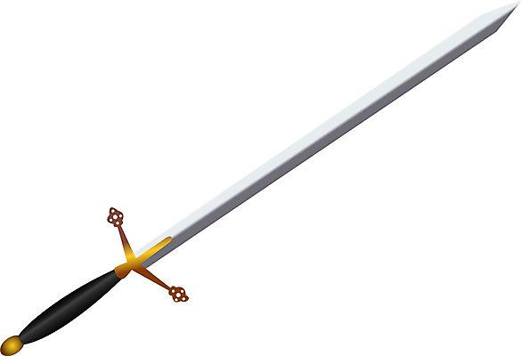 EPS 클립아트 무기 일러스트 사람없음 칼 오브젝트 전쟁 전사 대검 국내일러스트 검 파일형식 벡터