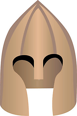 EPS 클립아트 잡화 일러스트 사람없음 오브젝트 전쟁 전사 머리보호 쇠모자 국내일러스트 투구모자 모자_잡화 보호장비 파일형식 벡터